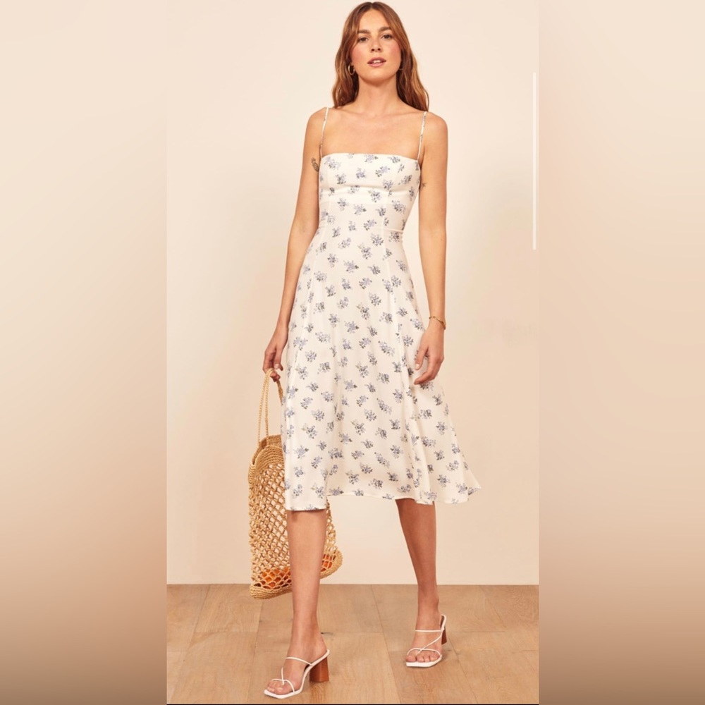 NWT Reformation Vollare Floral dress